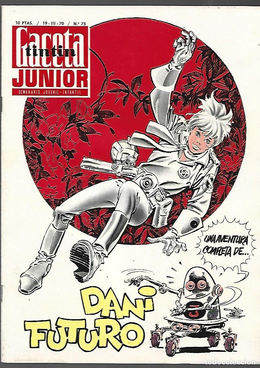 Tebeos: Gaceta Junior, 75, 1970, Universo Infantil, muy buen estado.