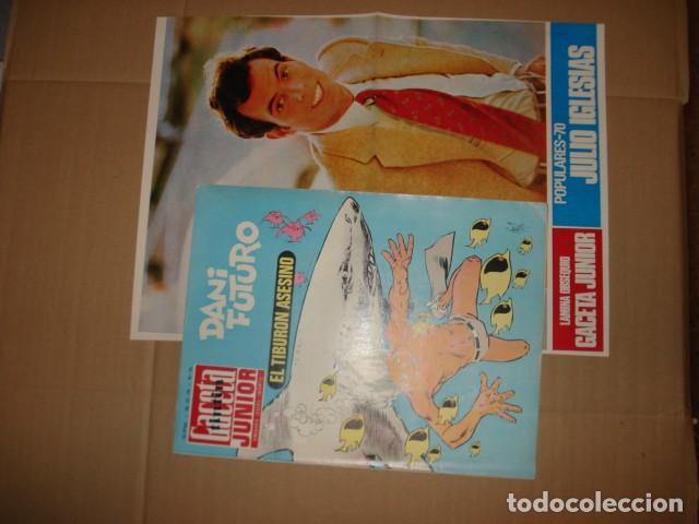 Tebeos: Gaceta Junior, 76, 1970, Universo Infantil, buen estado. Con poster de Julio Iglesias