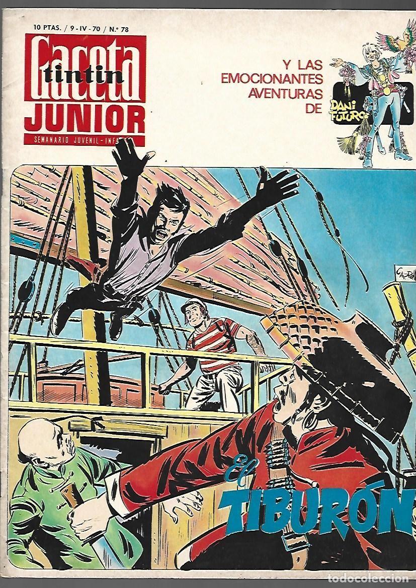 Tebeos: Gaceta Junior, 78, 1970, Universo Infantil, buen estado.