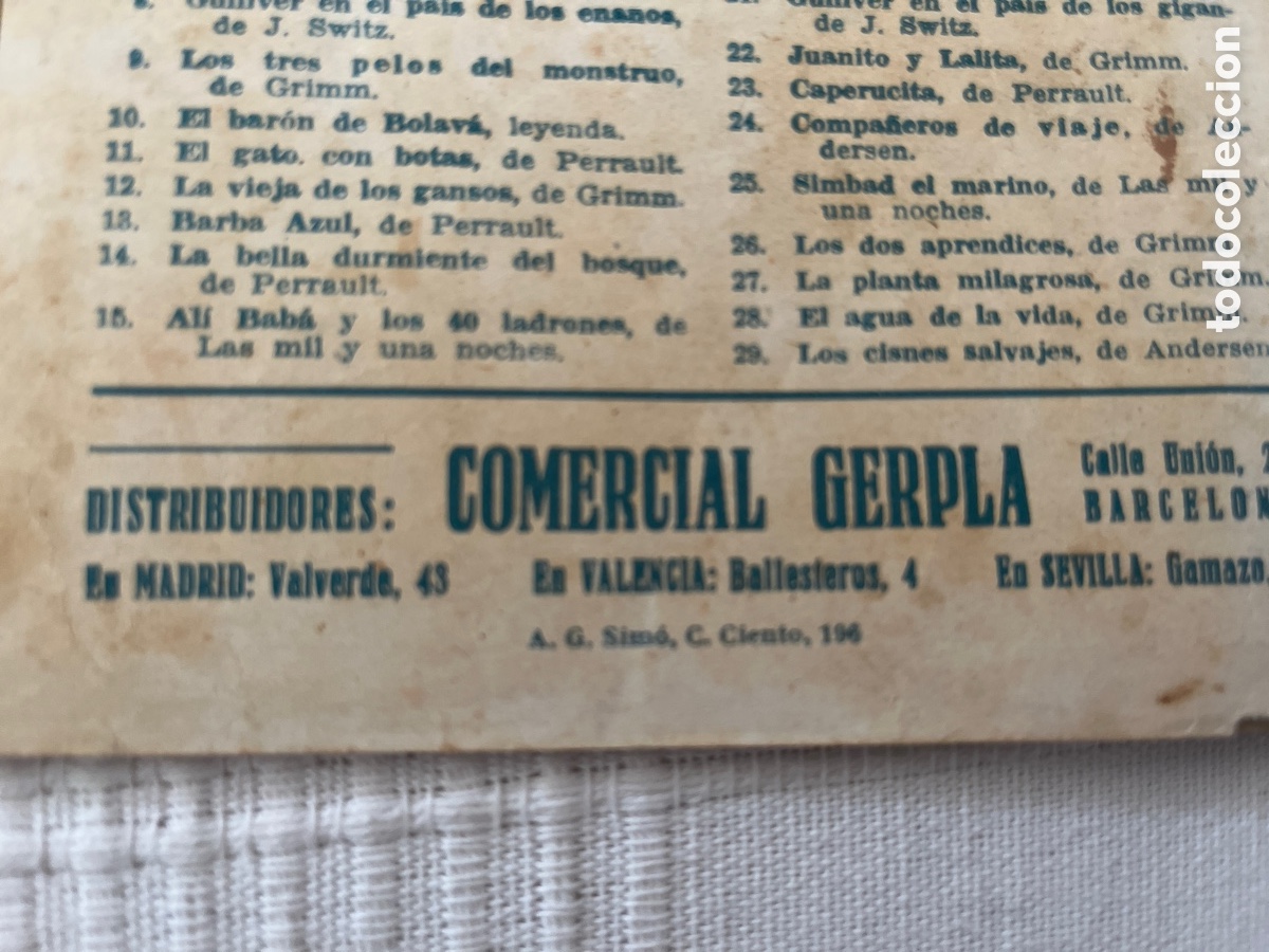 Tebeos: Cuento Los Cisnes Salvajes - Foto 9