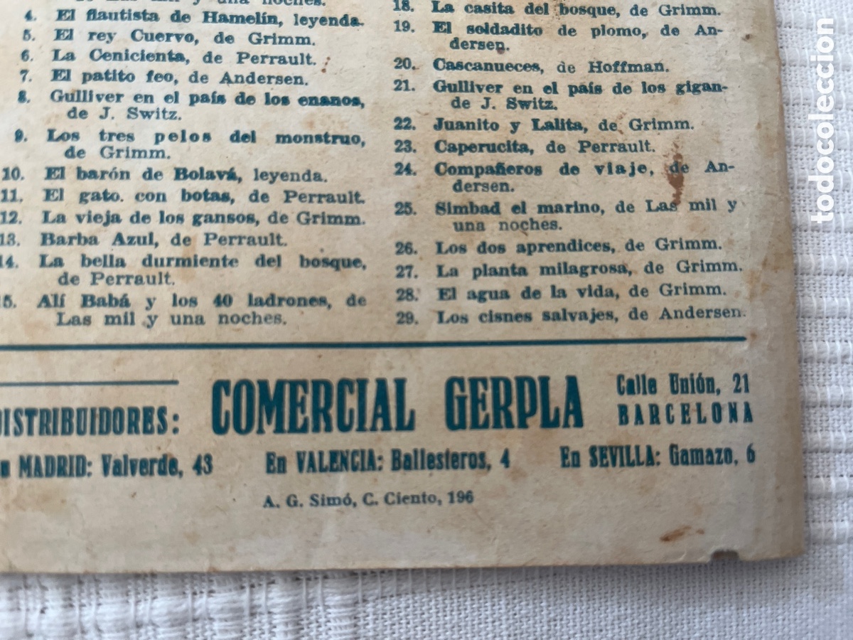 Tebeos: Cuento Los Cisnes Salvajes - Foto 10