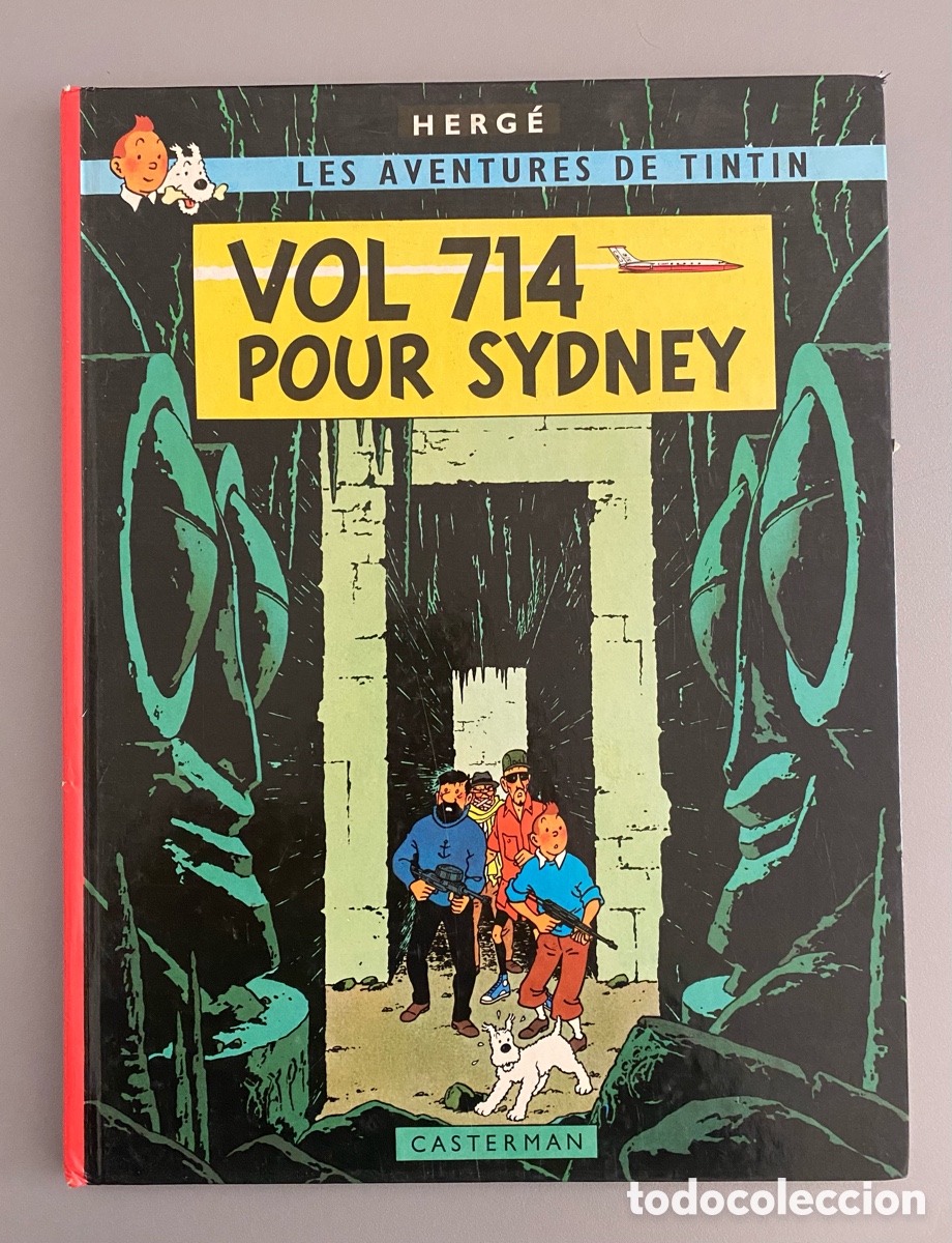 BDs: Tintin Vol 714 pour Sidney Casterman primera edici&oacute;n franc&eacute;s