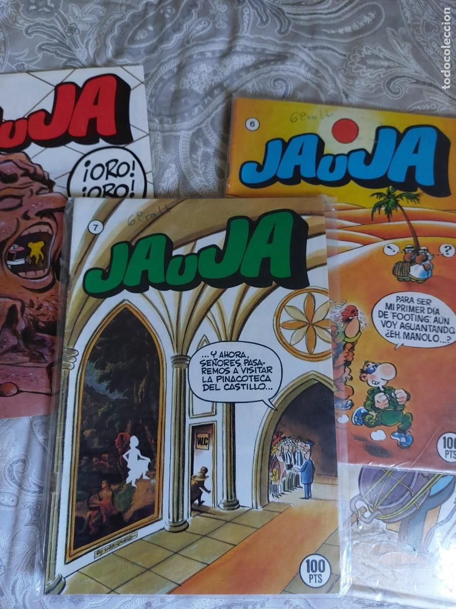 Tebeos: JAUJA. 6 EJEMPLARES. V&Aacute;ZQUEZ