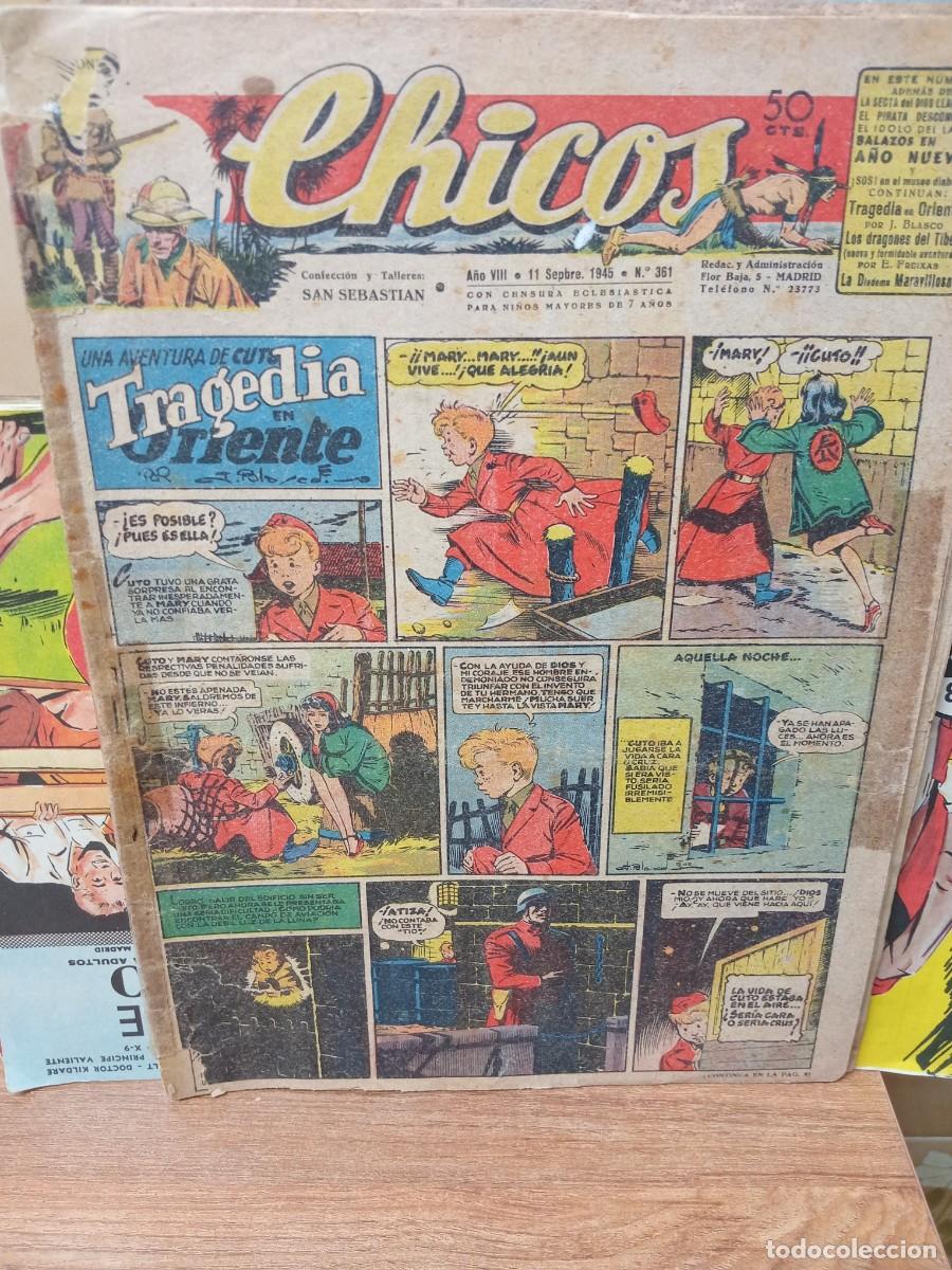 Tebeos: CHICOS - N&ordm; 361 - 1945 - GILSA - ORIGINAL
