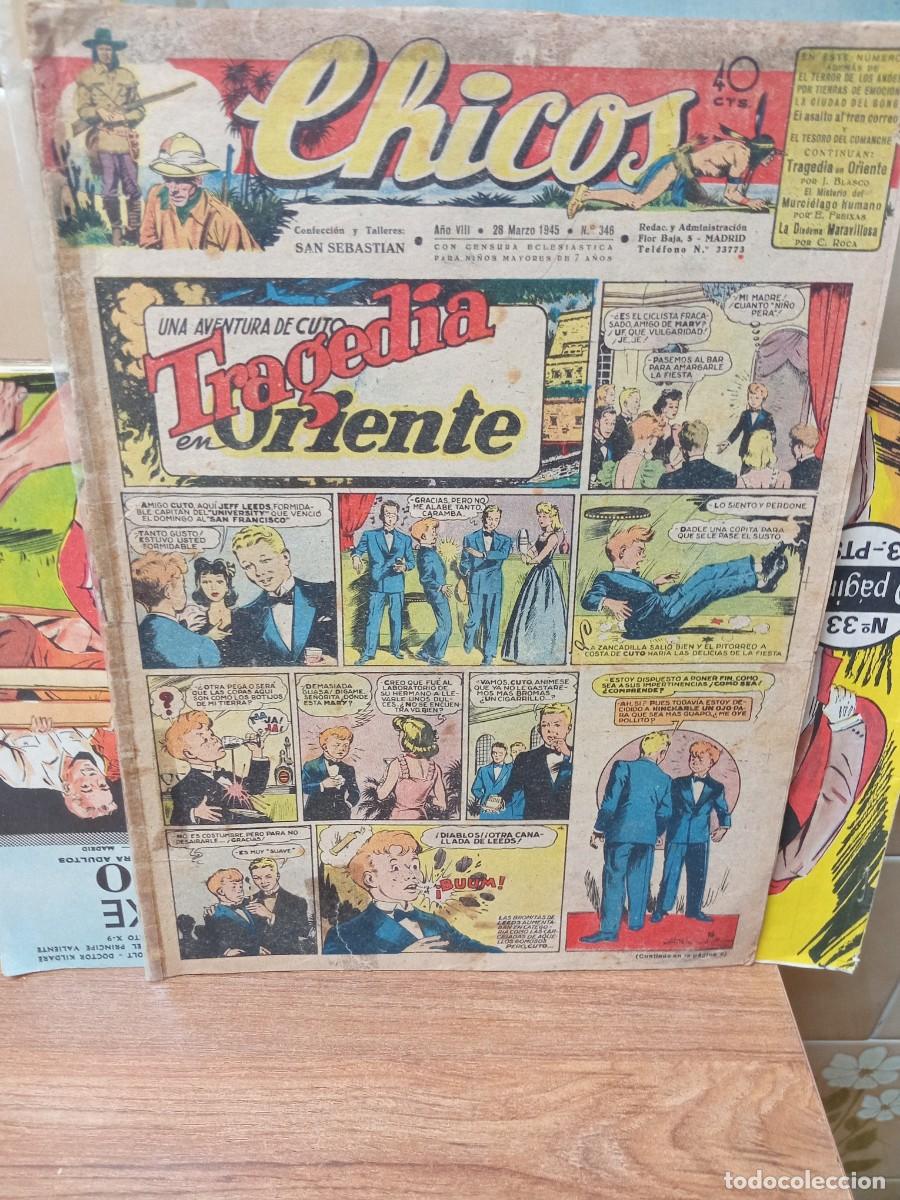 Tebeos: CHICOS - N&ordm; 346 - 1945 - GILSA - ORIGINAL