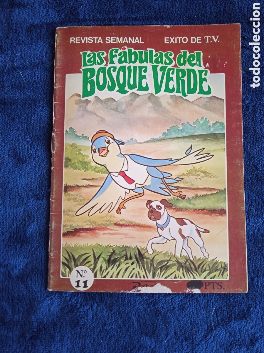 Tebeos: LAS FABULAS DEL BOSQUE VERDE N&ordm; 11 - edita : EDICIONES RASGOS 1983