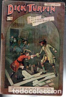 Tebeos: Dick Turpin n&ordm; 24. Los bandidos aristodratas.