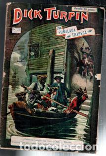 Tebeos: Dick Turpin n&ordm; 27. Una pu&ntilde;alada trapera. - Foto 1