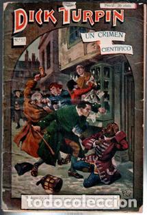 Tebeos: Dick Turpin n&ordm; 53. Un crimen cient&iacute;fico.