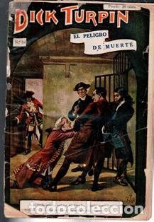 Tebeos: Dick Turpin n&ordm; 54. El peligro de muerte.