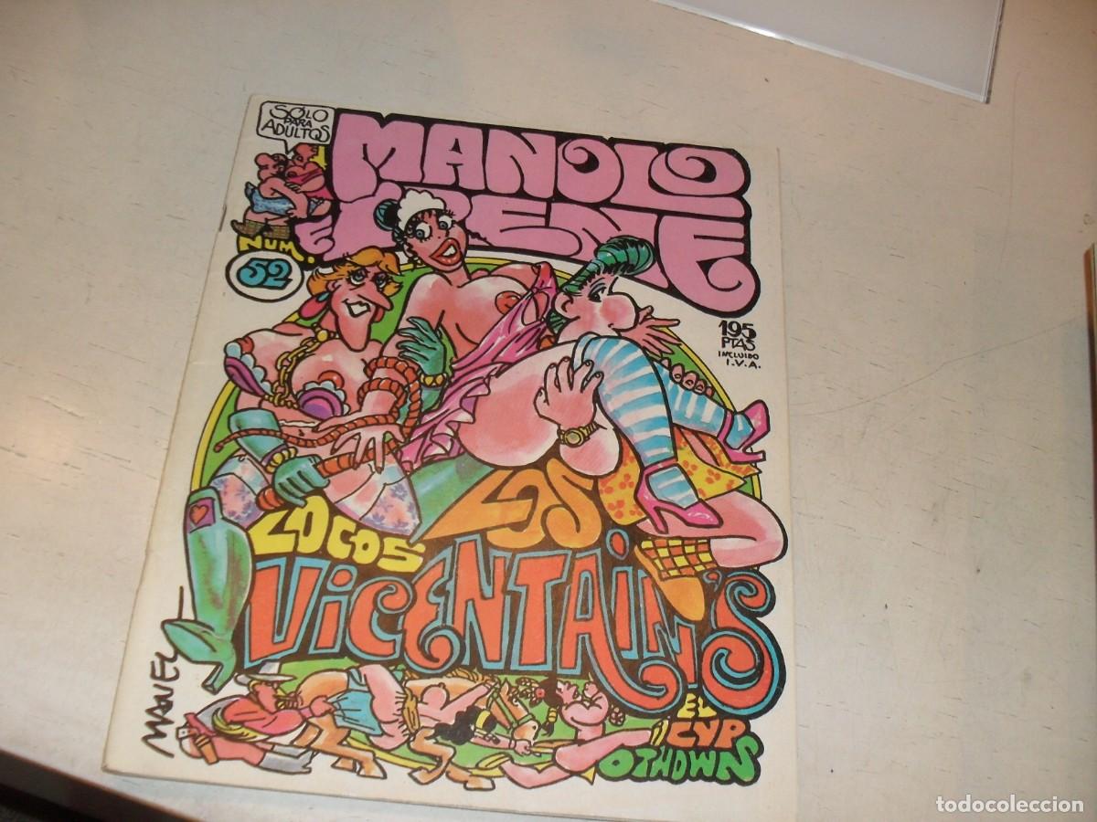 Tebeos: MANOLO E IRENE N&ordm; 52,CON LAS AMAZONAS,DE 72.MANEL FERRER EDITOR,1982 - Foto 1