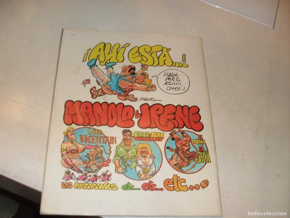 Tebeos: MANOLO E IRENE N&ordm; 52,CON LAS AMAZONAS,DE 72.MANEL FERRER EDITOR,1982 - Foto 3