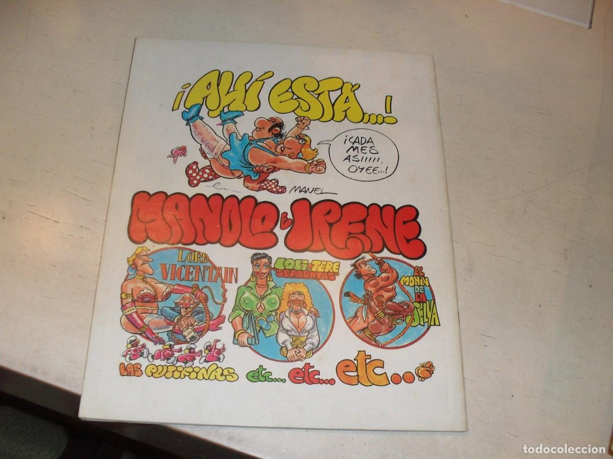 Tebeos: MANOLO E IRENE N&ordm; 51,CON MADAME RELAXIS,DE 72.MANEL FERRER EDITOR,1982 - Foto 3