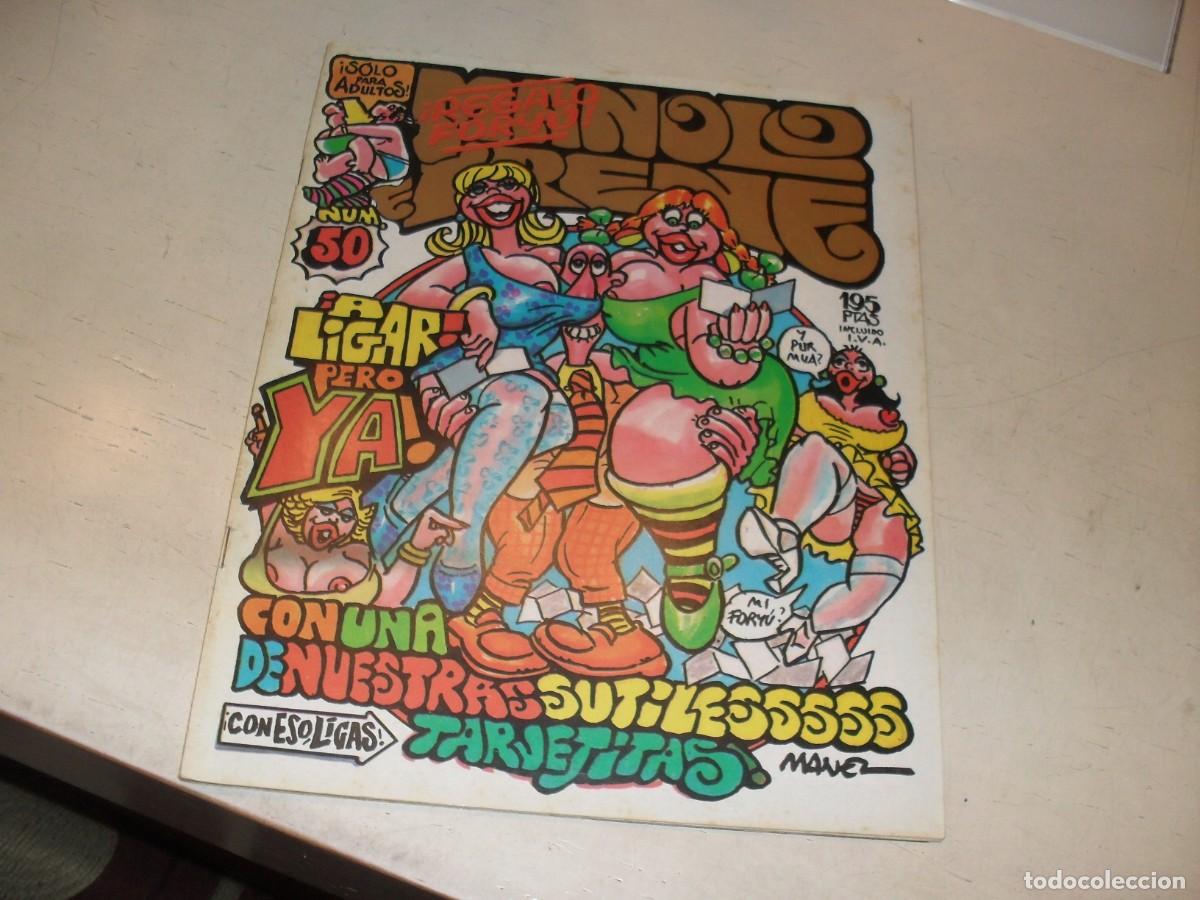 Tebeos: MANOLO E IRENE N&ordm; 50,CON VAYA CAMAREROS,DE 72.MANEL FERRER EDITOR,1982