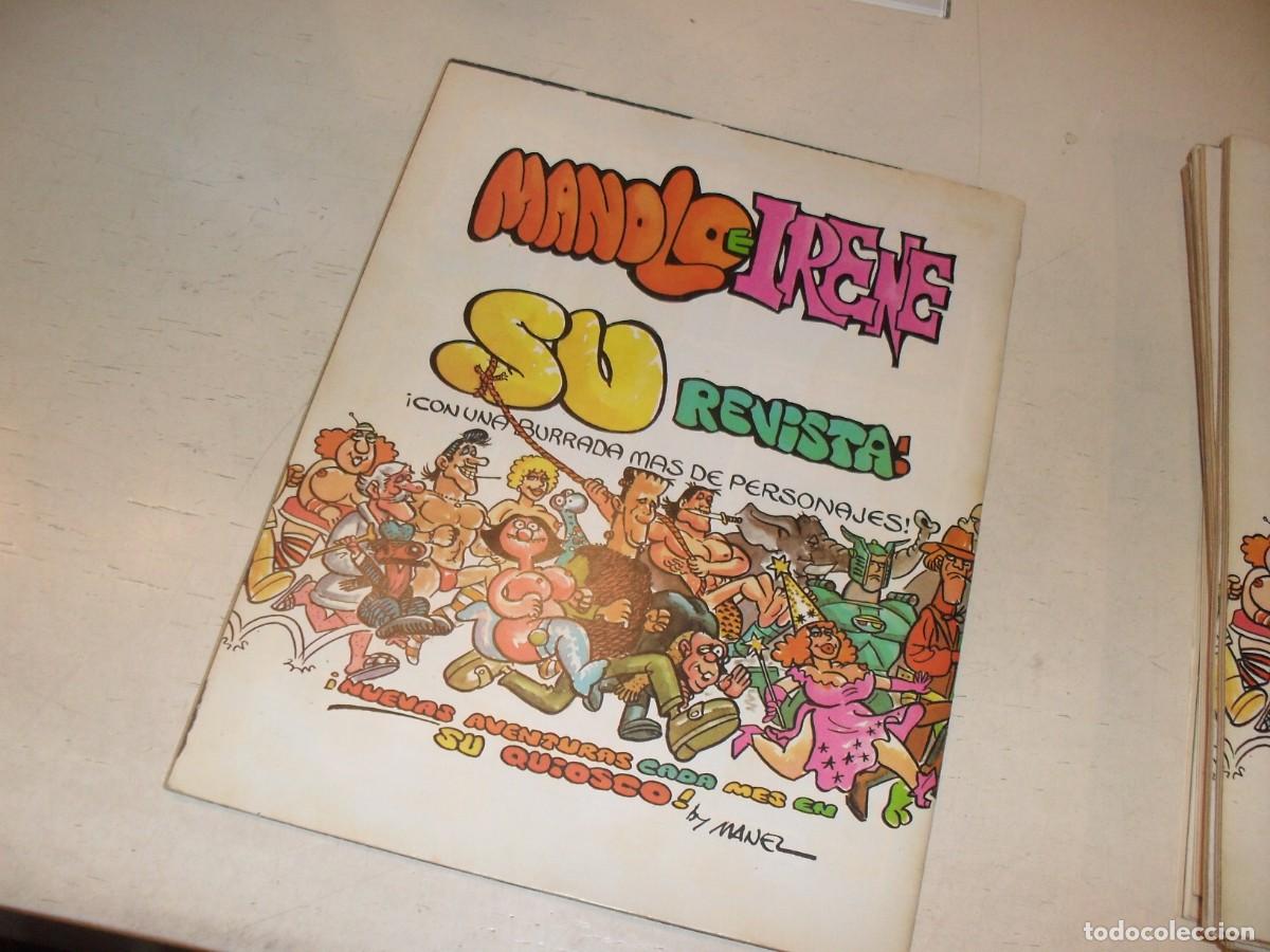 Tebeos: MANOLO E IRENE N&ordm; 36,CON PARODIA DE FLASH GORDON,DE 72.MANEL FERRER EDITOR,1982 - Foto 3