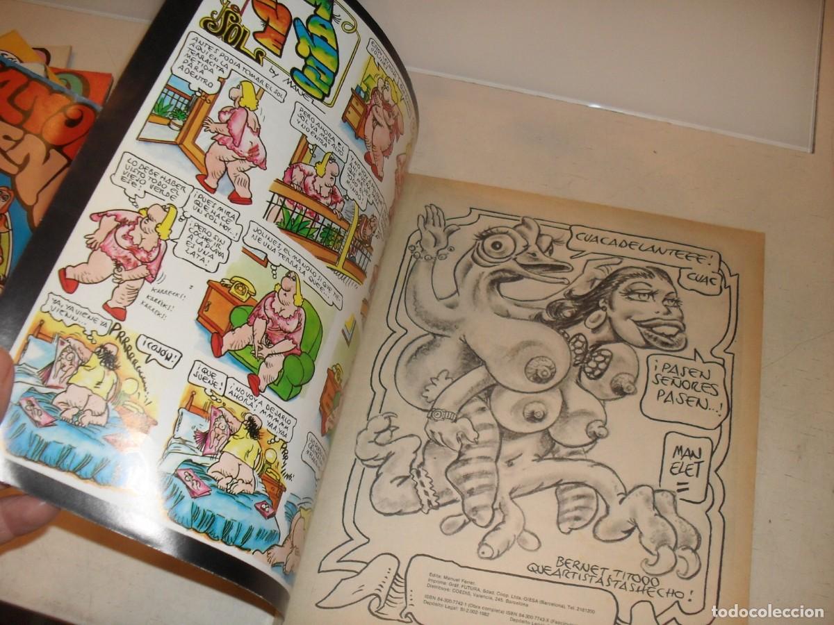 Tebeos: MANOLO E IRENE N&ordm; 27,CON PARODIA DE LOS PITUFOS,DE 72.MANEL FERRER EDITOR,1982 - Foto 2