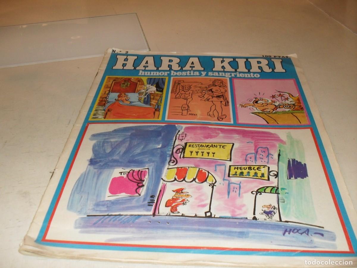 Tebeos: HARA KIRI N&ordm; 2,PRIMEROS Y DIFICILES N&ordm;,CON PASION SIN BARRERAS,DE VAZQUEZ,DE 152,AMAIKA/IRU,1980