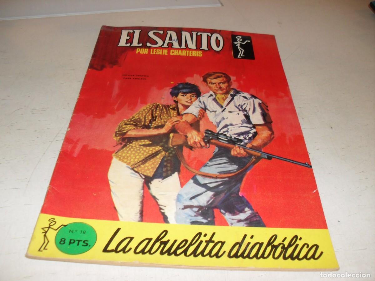 Tebeos: EL SANTO N&ordm; 18,DE 22,LA ABUELITA DIABOLICA,BASADO EN LA SERIE TVE.SEMIC EDICIONES,1965