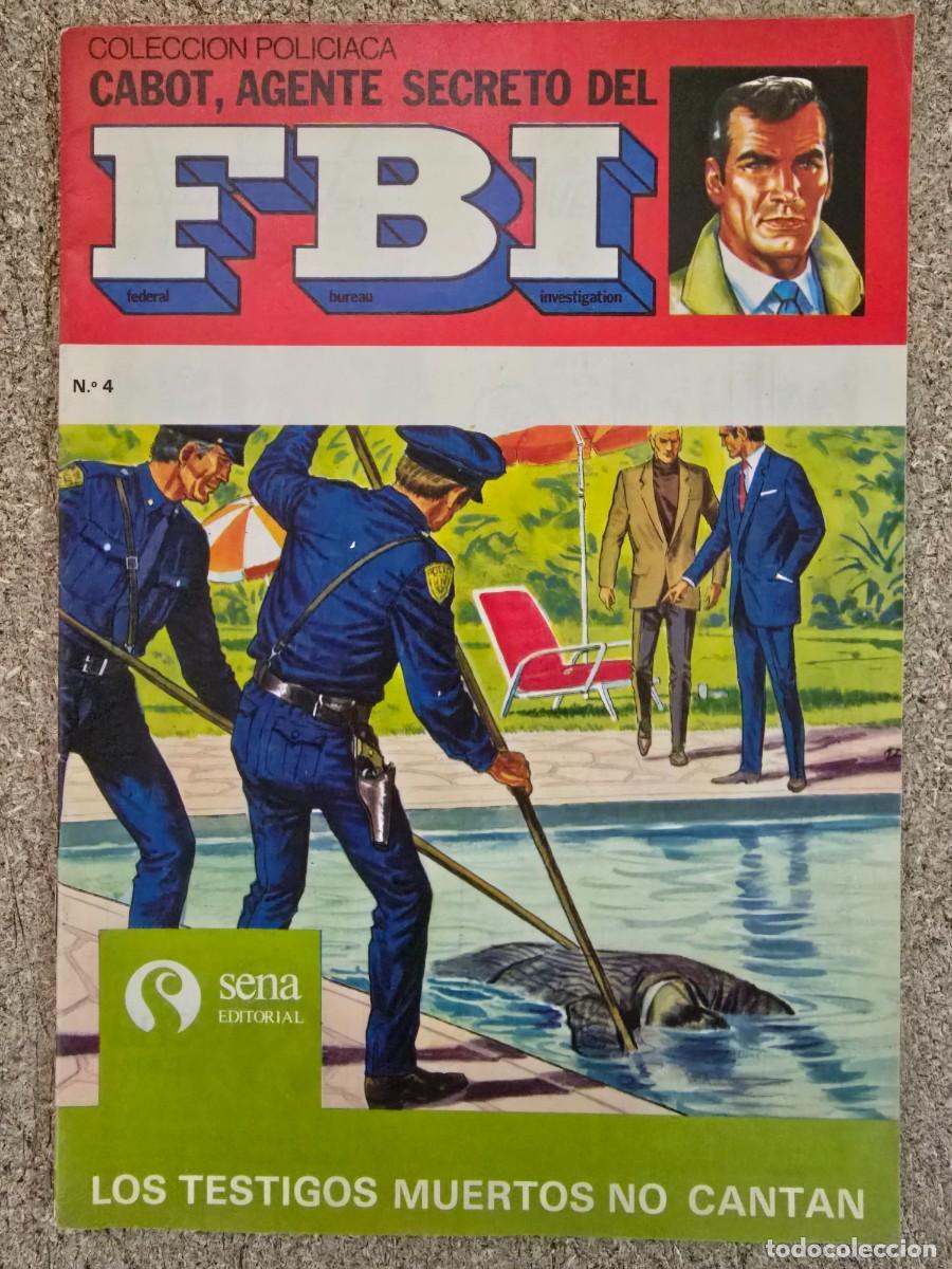 Tebeos: Cabot.Agente Secreto FBI 4.Sena Editorial
