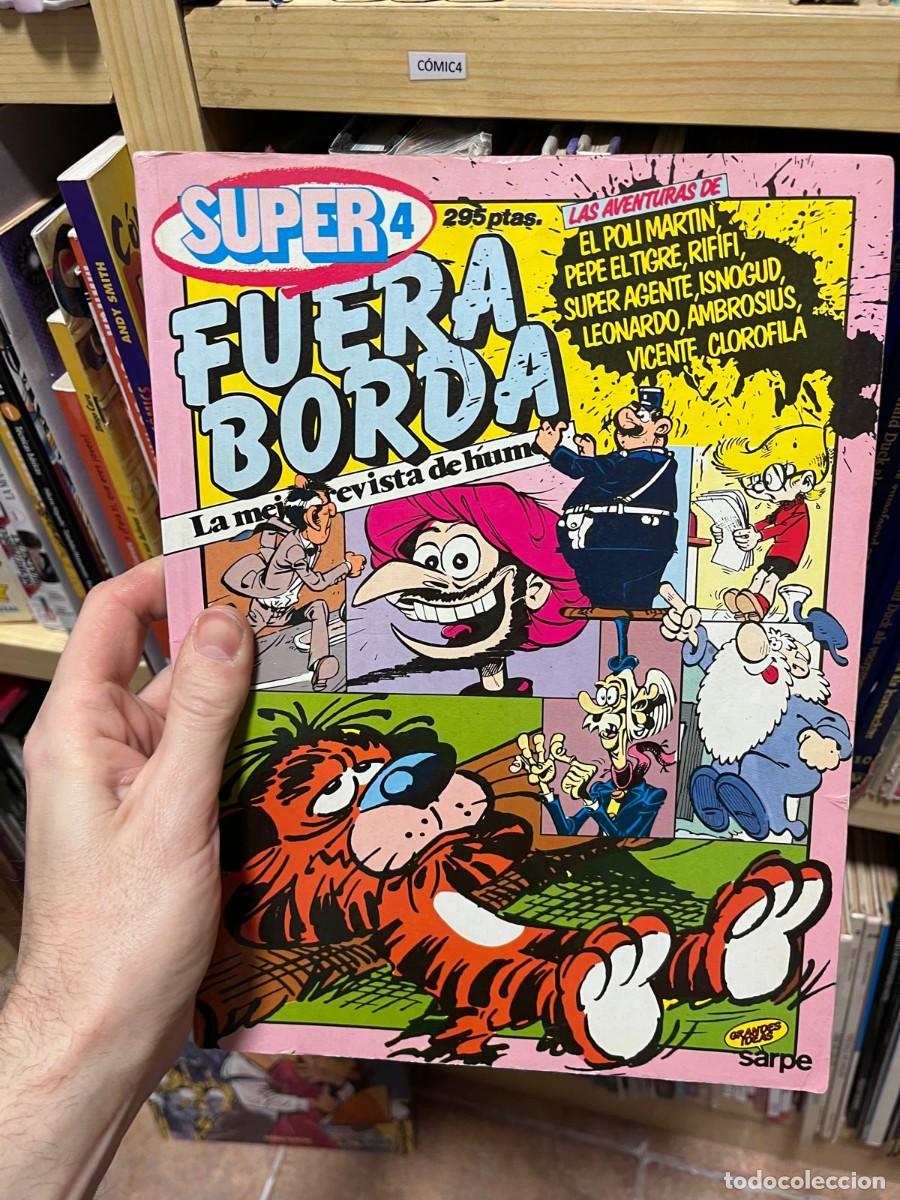 Tebeos: COMIC4 REVISTA RETAPADA FUERA BORDA 4 - Foto 1