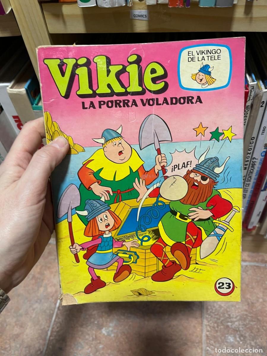 Tebeos: COMIC5 Vikie EL VIKINGO, 23 LA PORRA VOLADORA