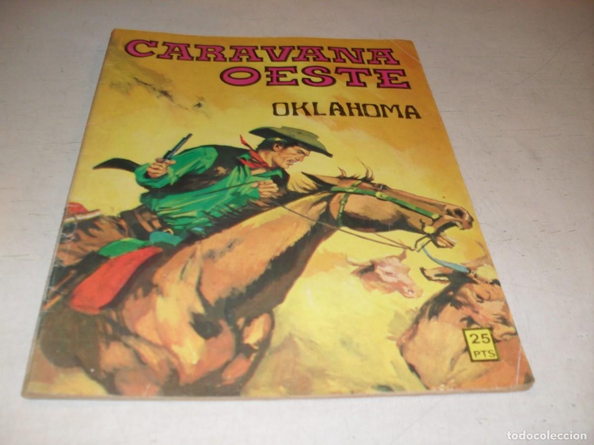 Tebeos: CARAVANA OESTE N&ordm; 201,OKLAHOMA,DIBUJA FELEZ.EDITA VILMAR,1971