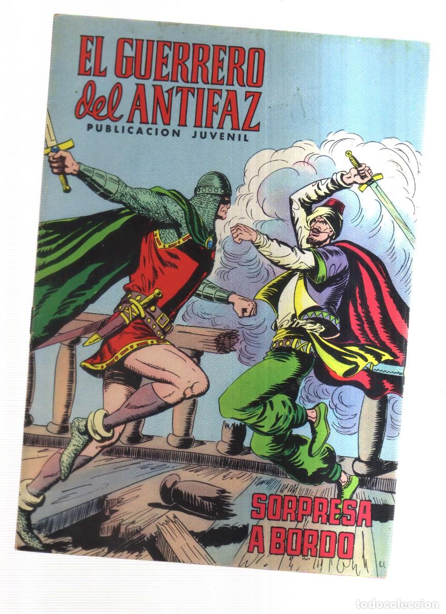 Tebeos: EL GUERREEO DEL ANTIFAZ PUBLICACION JUVENIL N,155