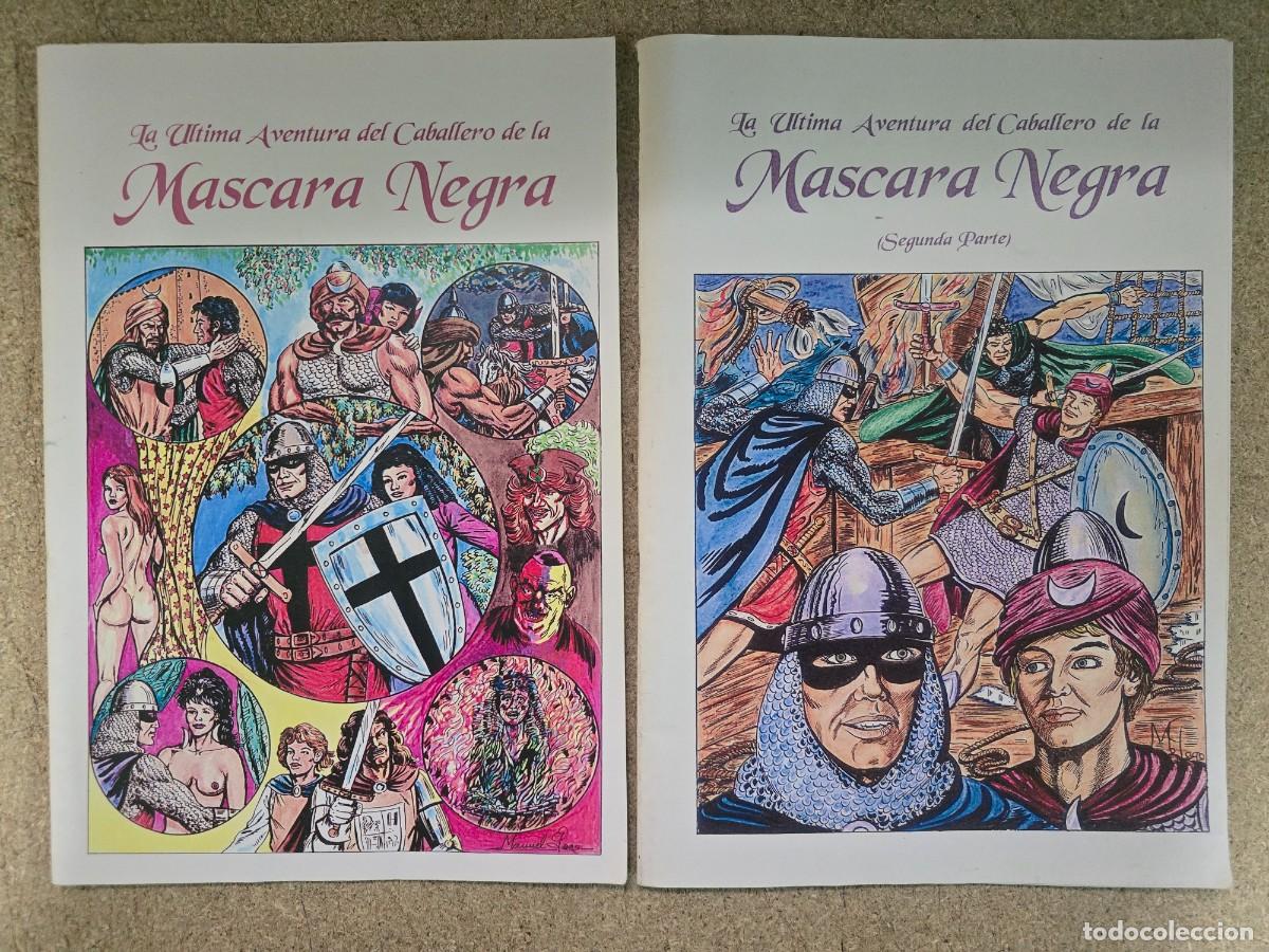 Tebeos: Guerrero del Antifaz.La Ultima Aventura del Caballero de la Mascara Negra.Completa 2 Tebeos
