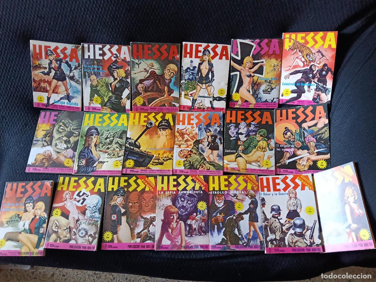 Tebeos: HESSA LOTE 19 TITULOS DIFERENTES ED. ELVIBERIA 1&ordf; EDICION ESPA&Ntilde;OLA