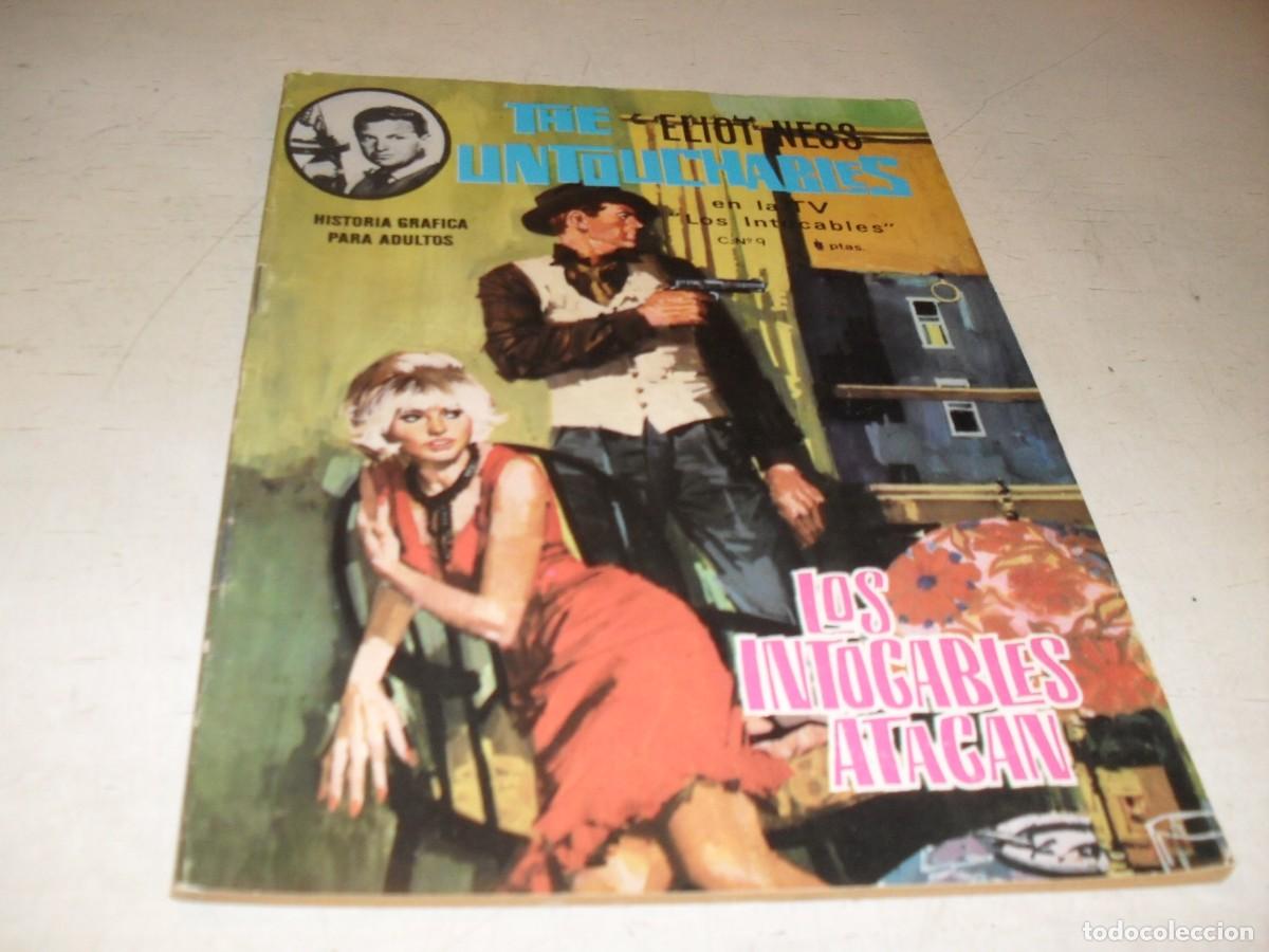 Tebeos: LOS INTOCABLES N&ordm; 9,LOS INTOCABLES ATACAN,DE 14.EDITA ARTFI,1966.TEBEO DIFICIL