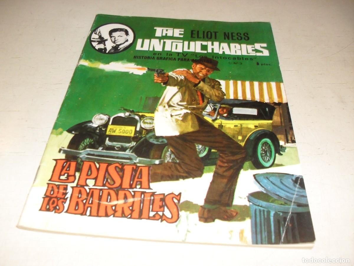 Tebeos: LOS INTOCABLES N&ordm; 3,LA PISTA DE LOS BARRILES,DE 14.EDITA ARTFI,1966.TEBEO DIFICIL