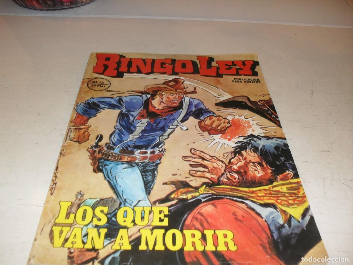 Tebeos: RINGO LEY N&ordm; 12,LOS QUE VAN A MORIR,DE 36,DE JORDI BUIXADE,EDICIONES ALONSO,1978