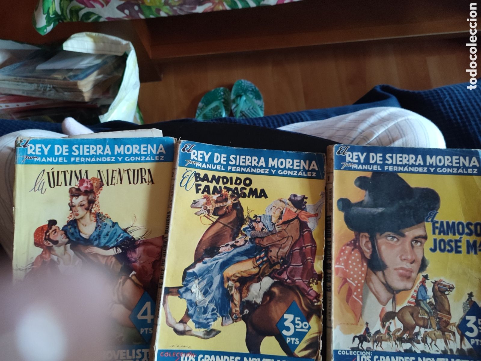Tebeos: Colecci&oacute;n completa el rey de sierra Morena 3 novelas a&ntilde;o 1941