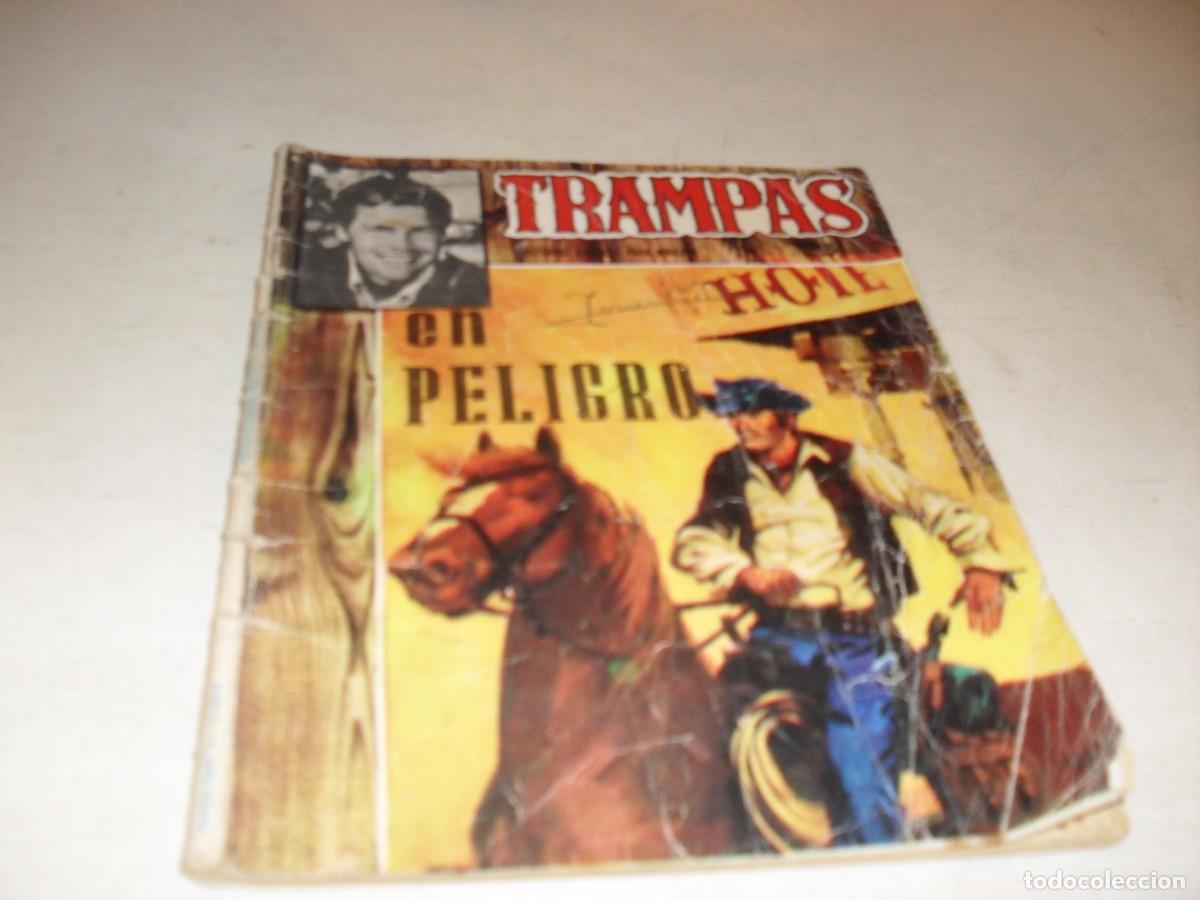 Tebeos: TRAMPAS N&ordm; 5,EN PELIGRO,DE 11.EDICIONES BOIXHER,1967