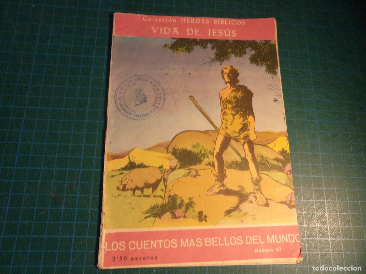 Tebeos: Heroes biblicos. N&ordm; 42. La vida de Jesus. Don Bosco.