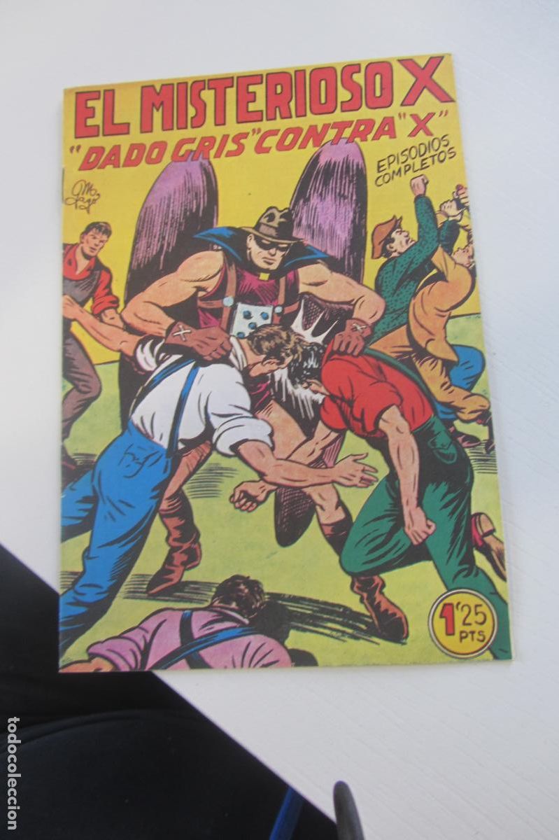 Tebeos: MISTERIOSO X, EL (1950, GARGA) 31 &middot; 21-XI-1950 &middot; DADO GRIS CONTRA X ULTIMO FACSIMIL arx231