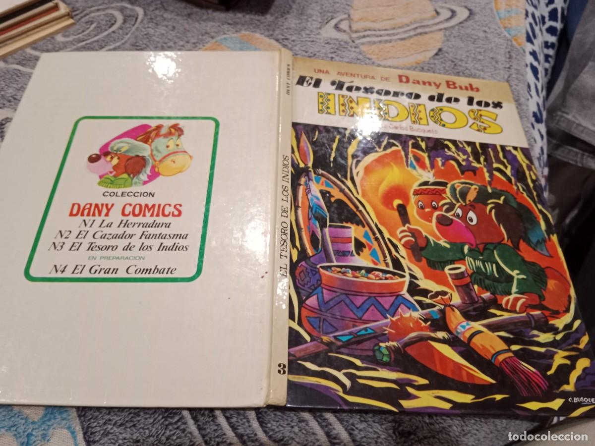 Tebeos: DANY BUB N&ordm; 3 EL TESORO DE LOS INDIOS - EDICIONES SALDA&Ntilde;A 1981 - Foto 1