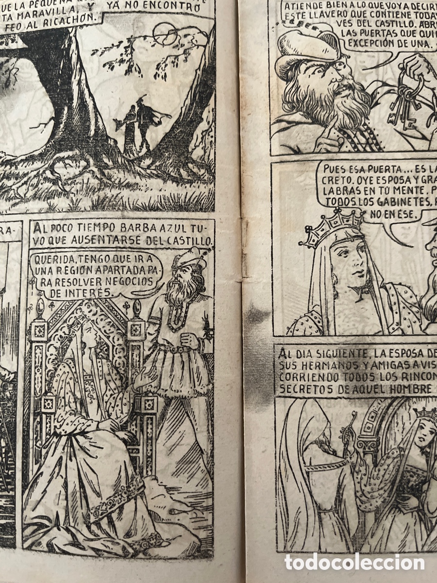 Tebeos: Cuento De Perrault Barba Azul - Foto 5