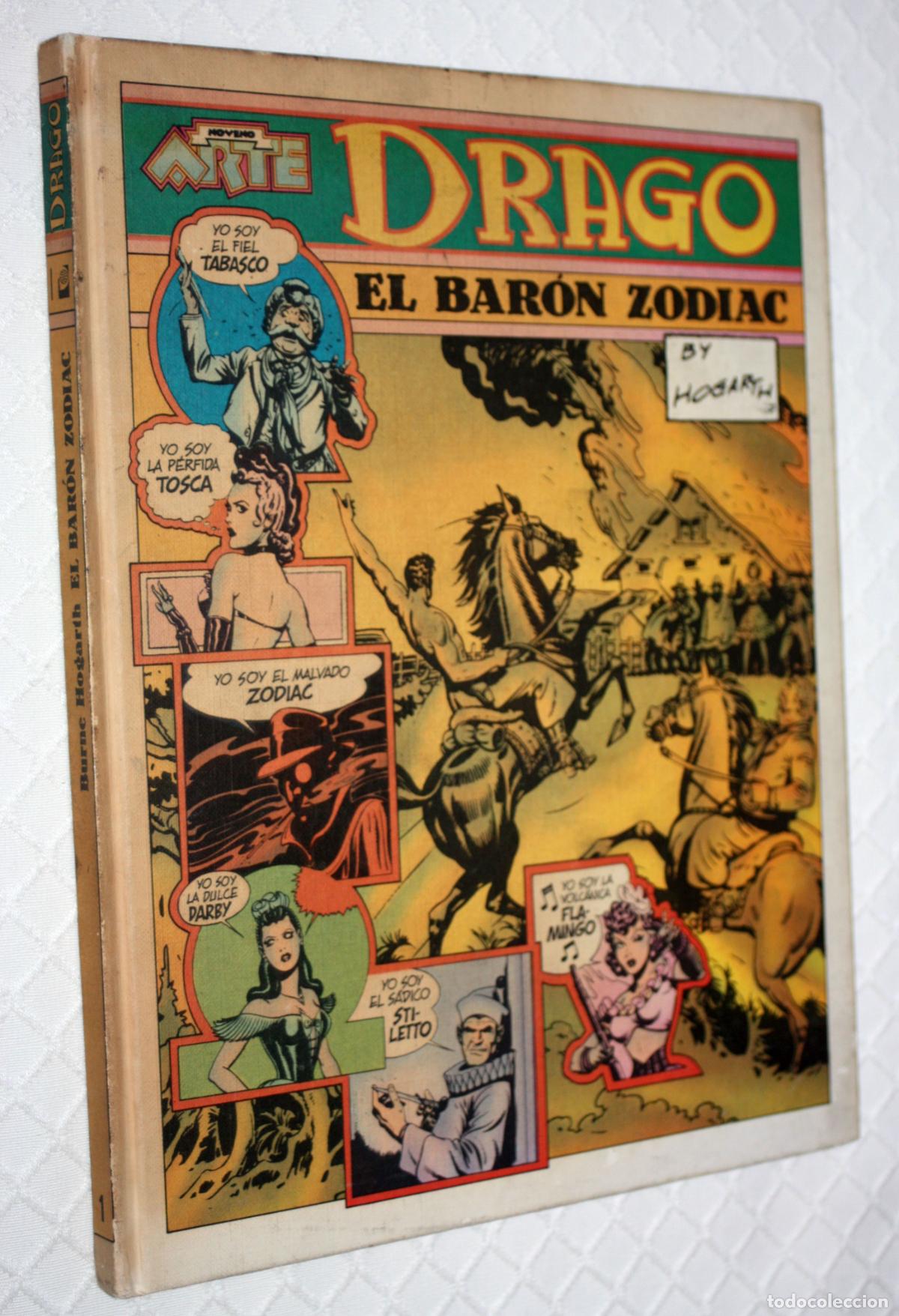 Tebeos: DRAGO, EL BAR&Oacute;N ZODIAC (de BURNE HOGARTH ). EDITORIAL PALA. 1973 - NOVENO ARTE. N&ordm; 1.