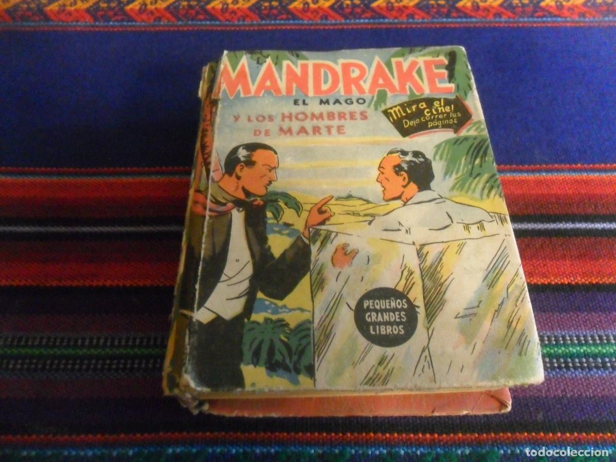 Tebeos: MANDRAKE EL MAGO Y LOS HOMBRES DE MARTE, PEQUE&Ntilde;OS GRANDES LIBROS N&ordm; 1126. ED ABRIL 1946. TAPAS DURAS