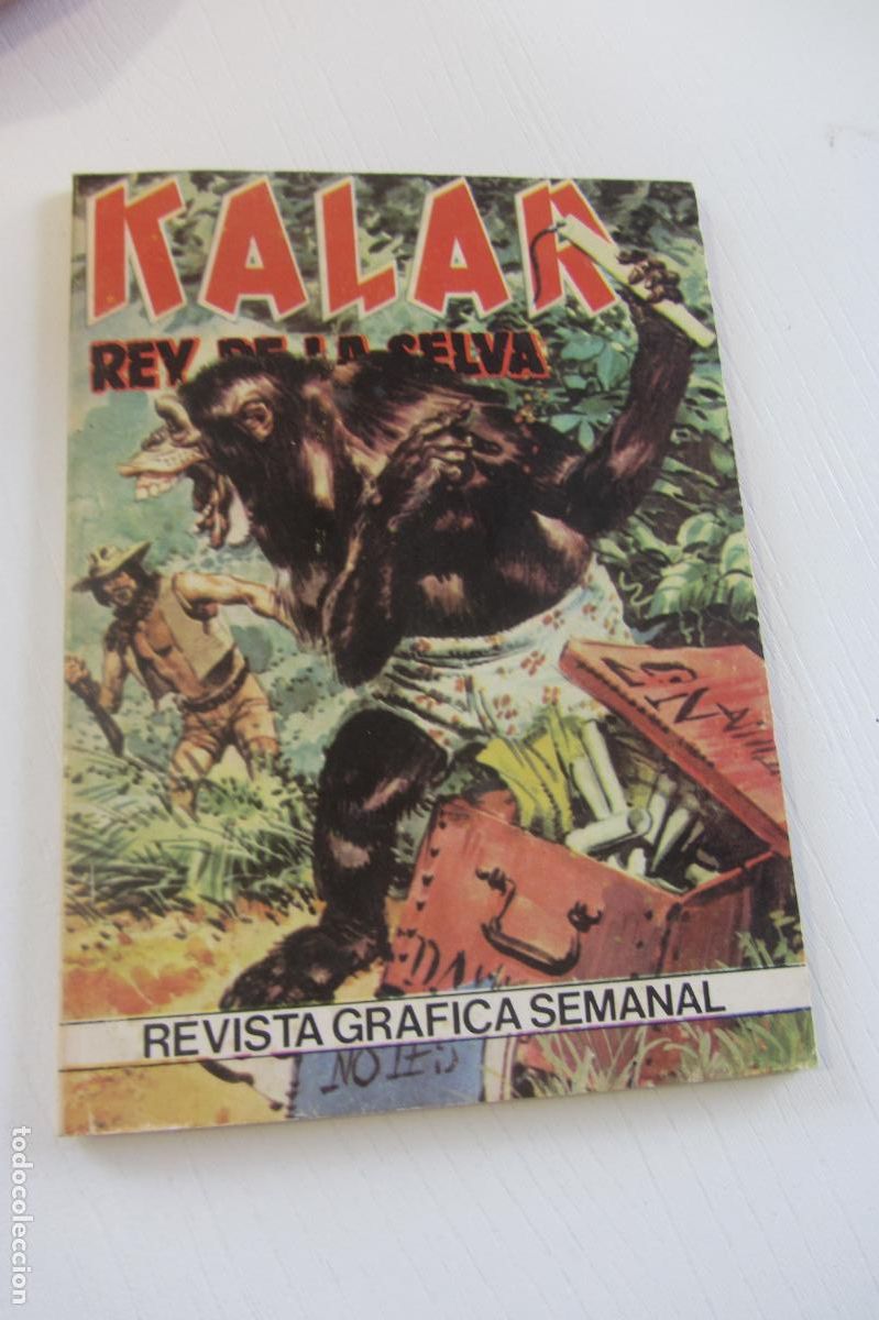 Tebeos: KALAR REY DE LA SELVA N&ordm; 38 , 25 PTAS , PRODUCCIONES EDITORIALES arx255