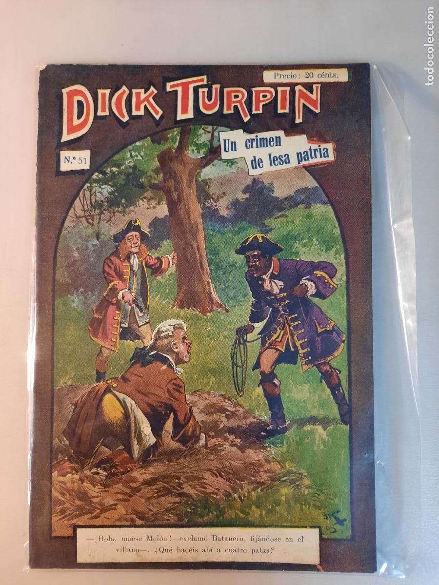 Tebeos: DICK TURPIN -VARIOS N&Uacute;MEROS - ED. SOPENA