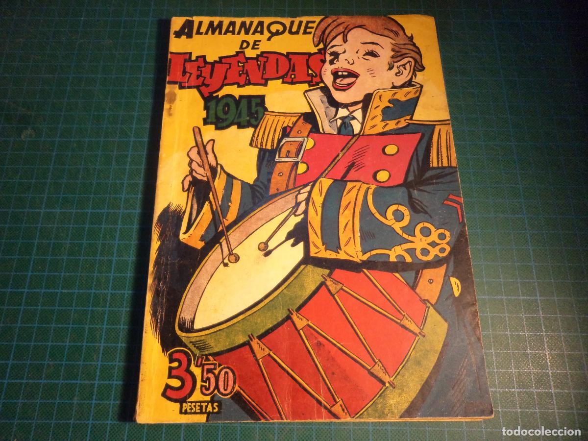 Tebeos: Leyendas. Almanaque 1945. Hispano Americana. Original - Foto 1