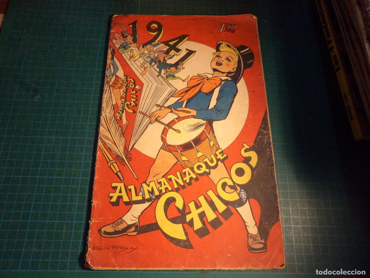 Tebeos: Chicos. Almanaque 1941. Consuelo Gil. Con se&ntilde;ales de uso. Original