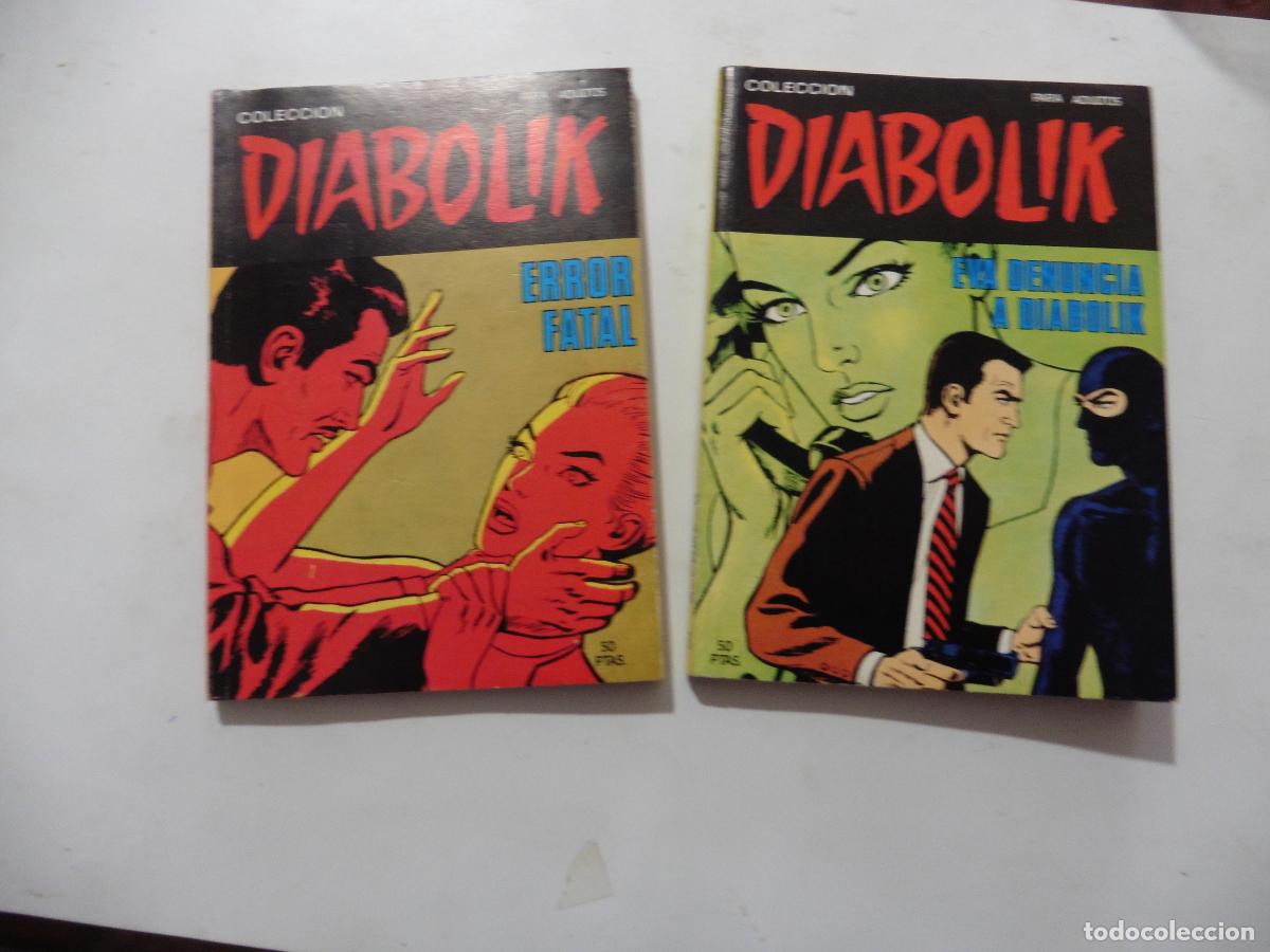 Tebeos: COLECCION DIABOLIK N-15-16 EDICION NUEVA FRONTERA ORIGINAL