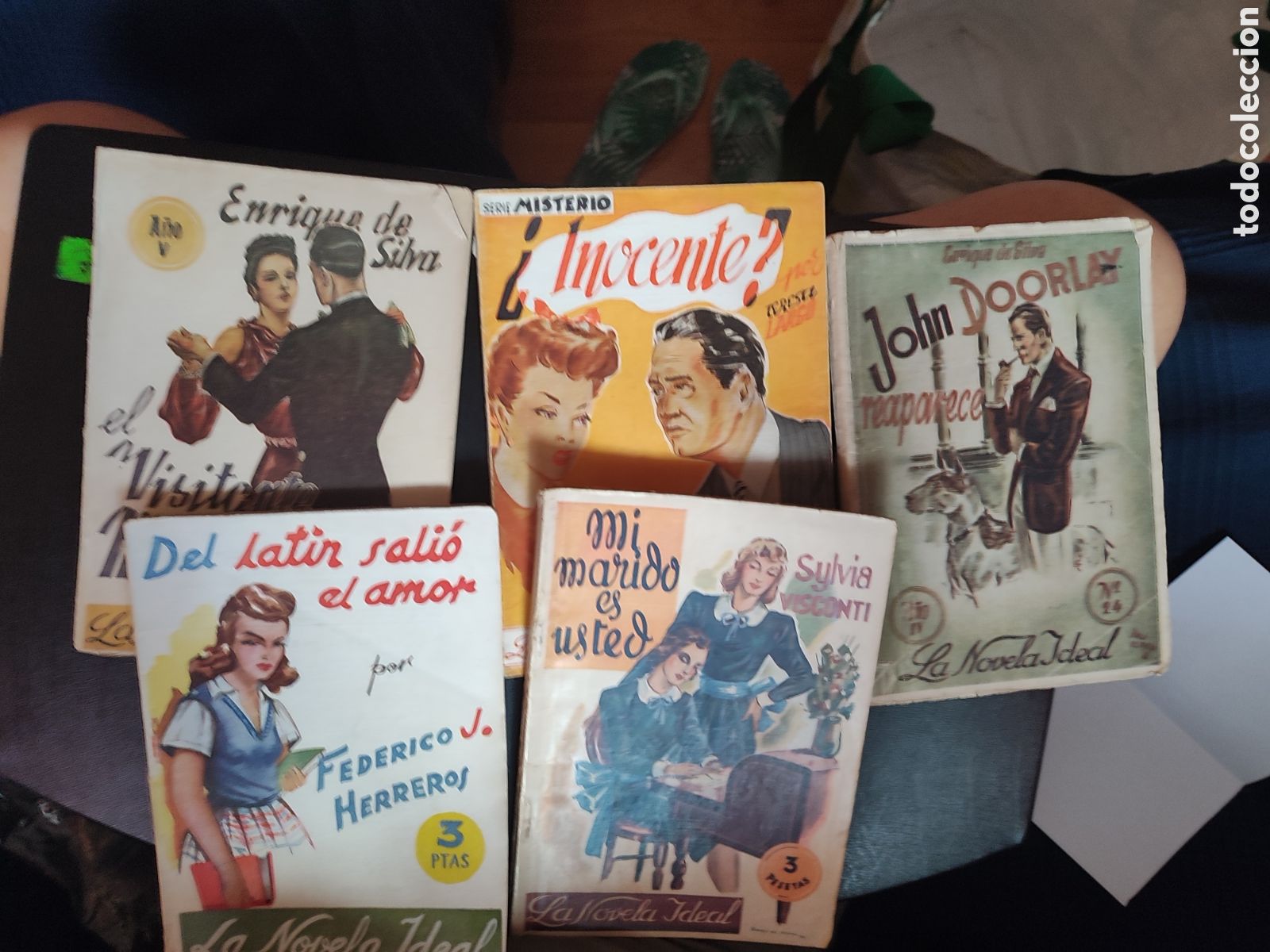 Livros de Banda Desenhada: Novela ideal n&uacute;m 3,24,28,46,51 d&eacute;cada de los 40