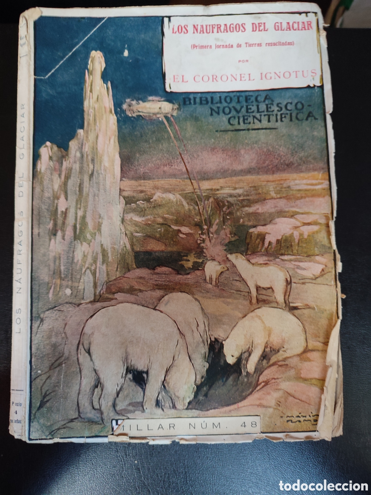 Tebeos: Biblioteca novelesco cient&iacute;fica ,d&eacute;cada de los a&ntilde;os 1920 n&uacute;m 10
