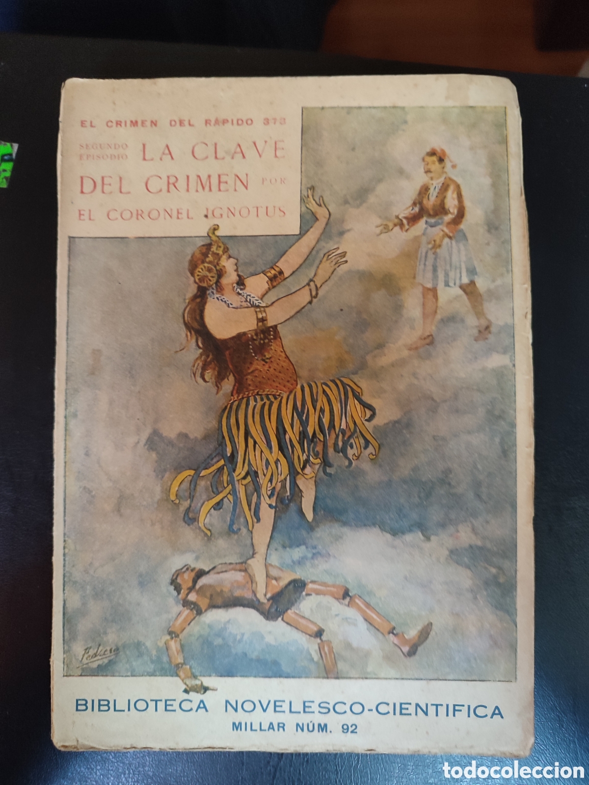 Tebeos: Biblioteca novelesco cient&iacute;fica ,d&eacute;cada de los a&ntilde;os 1920 n&uacute;m 14