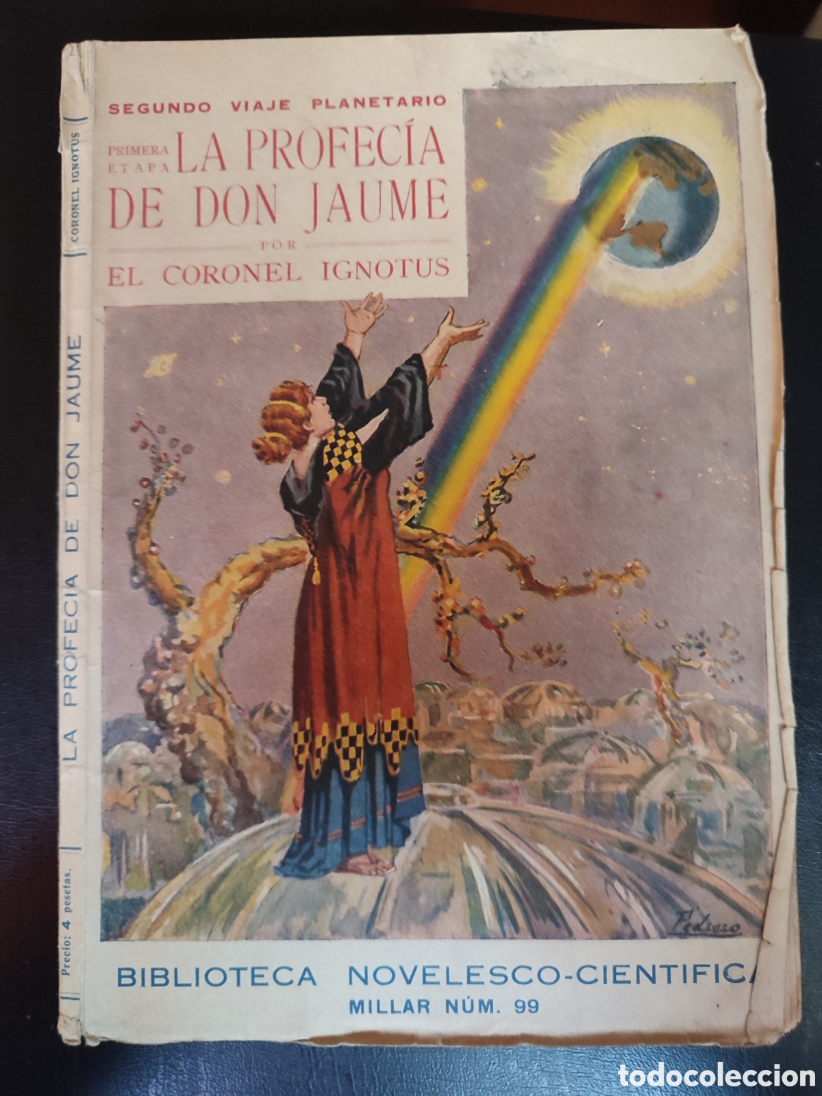 Tebeos: Biblioteca novelesco cient&iacute;fica ,d&eacute;cada de los a&ntilde;os 1920 n&uacute;m 15