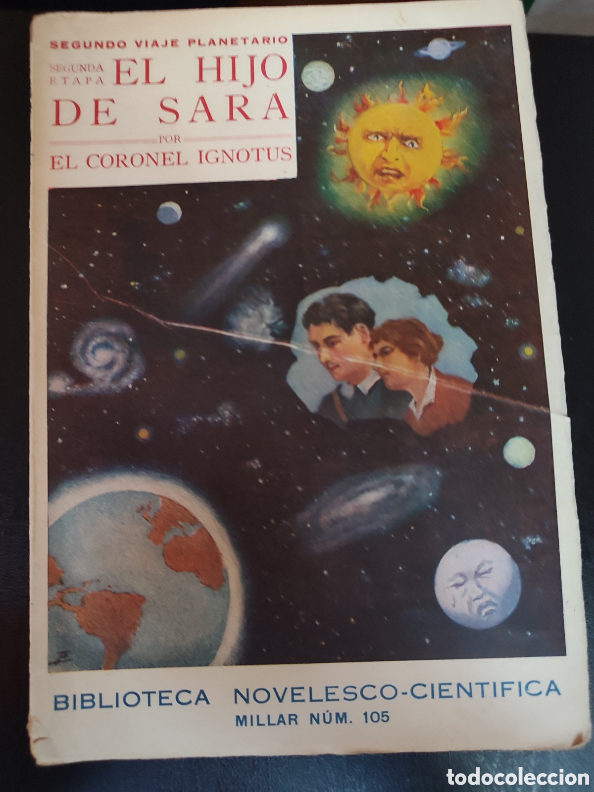 Tebeos: Biblioteca novelesco cient&iacute;fica ,d&eacute;cada de los a&ntilde;os 1920 n&uacute;m 16